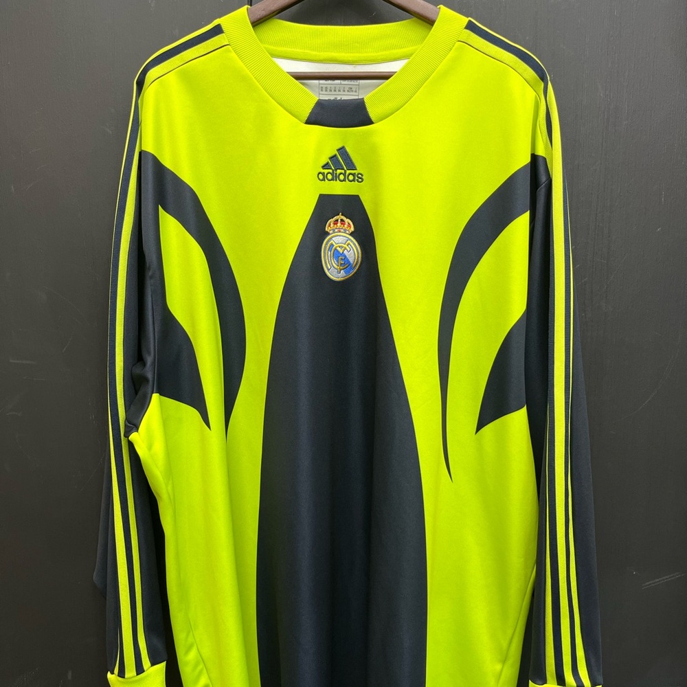 Real Madrid CF Soccer Jersey Goalkeeper style camiseta de futbol portero